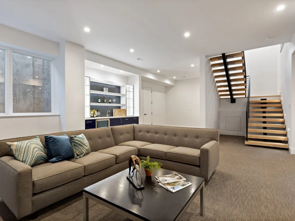 Basement renovation